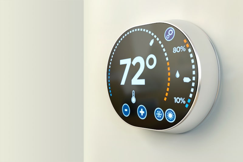 How to set humidity on NEST 